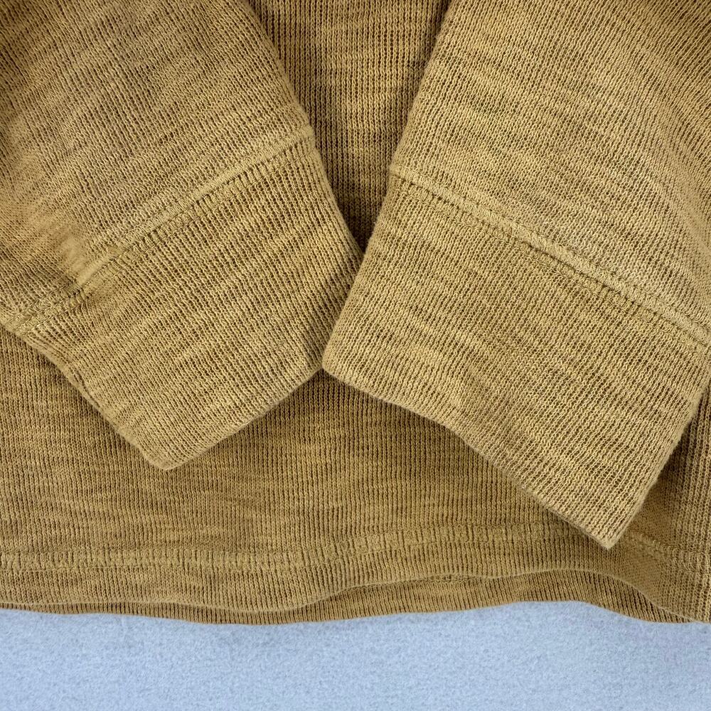 Eddie Bauer Top Women's L Gold Crew Neck Long Sleeve Casual Hiking Athleisure - Picture 3 of 8
